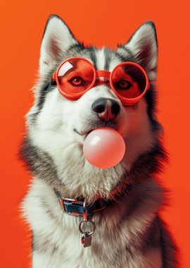 Husky bubblegum