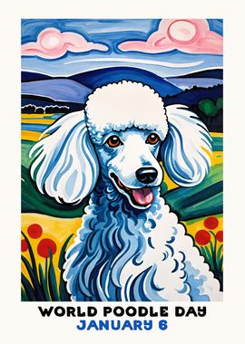 World Poodle Day Poster