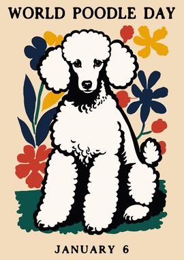 World Poodle Day Poster