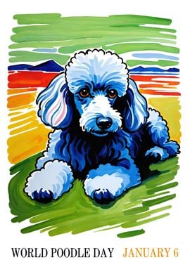 World Poodle Day Poster