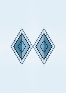 Symmetrical Diamonds 21