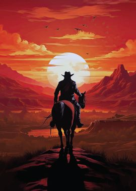 AESTHETIC COWBOY ART