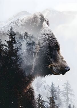 Bear Winter Guardian