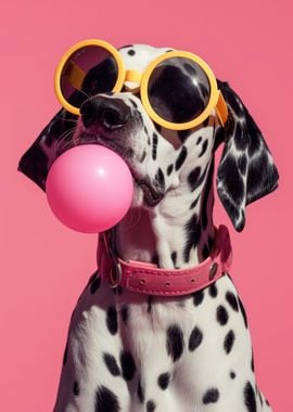 Dalmatian bubblegum