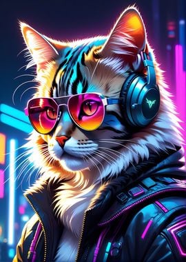 Cat Neon