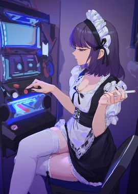 Maid girl