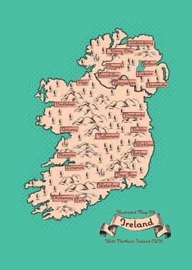 Map Of Ireland