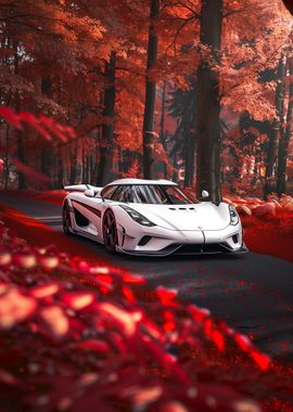 Koenigsegg Jesko White