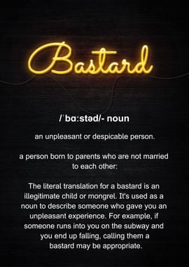 bastards definition