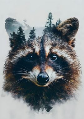 Forest Sentinel Raccoon