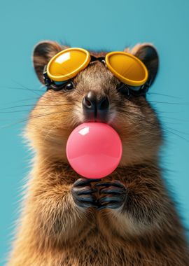 Quokka bubblegum