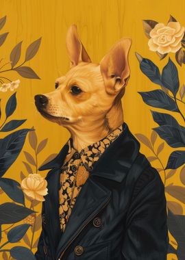 Chihuahua in Botanical