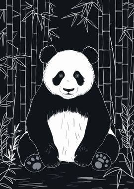 Panda Bamboo Forest