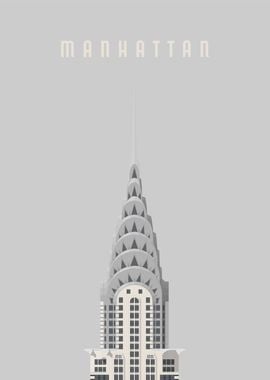 Travel Manhattan Poster