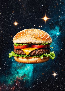 Cosmic Cravings Burger