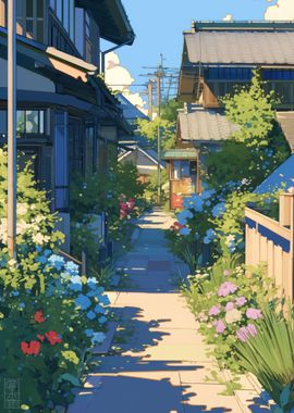 Floral Streetscape