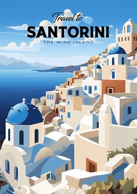 Travel to Santorini