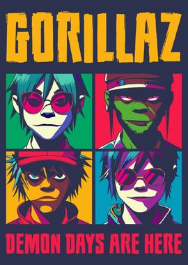 Gorillaz Demon Days