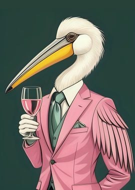 Pink Pelican