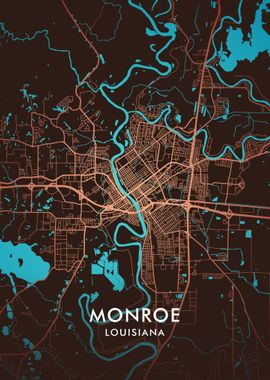 Monroe City Map