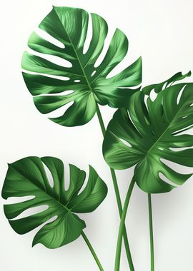 Botanical Monstera Leaves