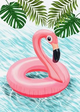 Flamingo Pool Float