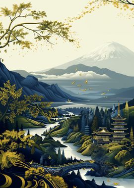 Landscape Fuji View