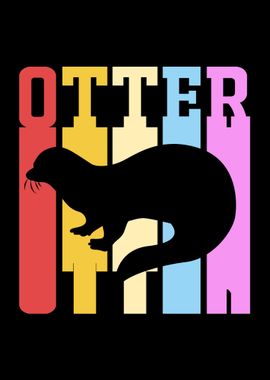 Colorful Otter