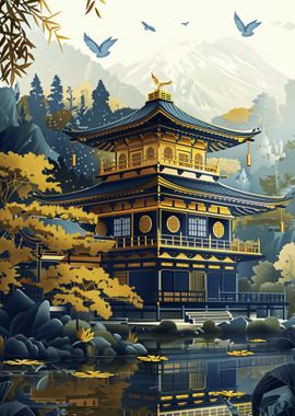 Japanese Golden Temple