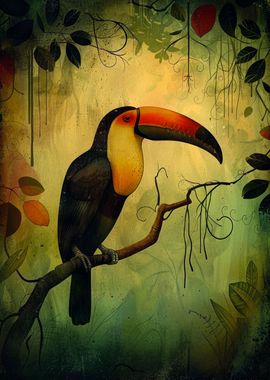 Jungle Toucan Perch