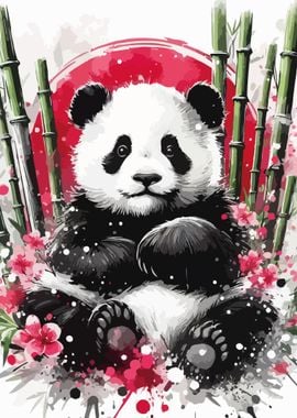 cute panda