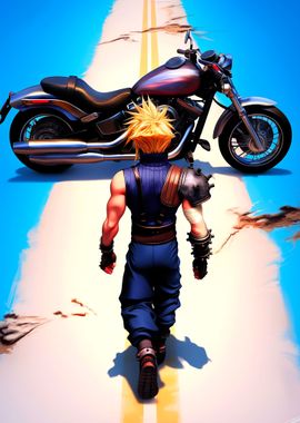 Swordsman x Motorcycle