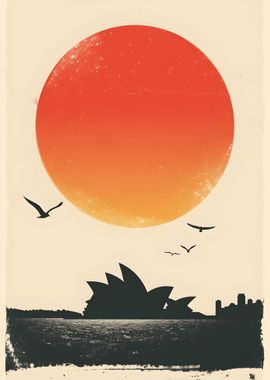 Minimalist Sydney City