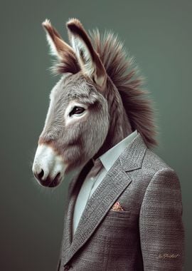 Donkey Portrait