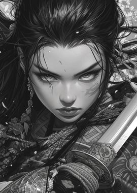 Japanese Warrior Girl