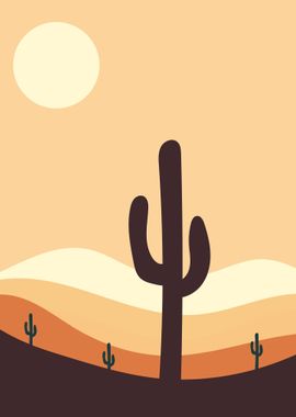 Flat Desert Art