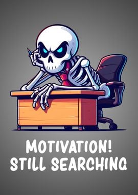 Lazy Skeleton Monday Humor