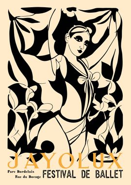 French Ballet Poster