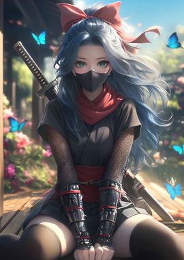 Anime Ninja Girl