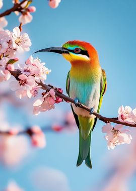 Bee eater bird