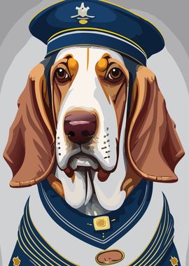 Basset Hound Sailor