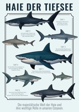 Poster boys room sharks