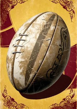 Vintage Rugby Football