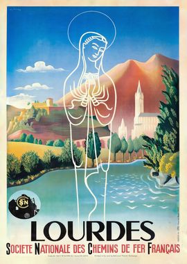 Lourdes Vintage Travel