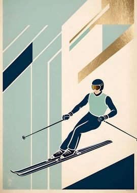 Vintage Slalom Art