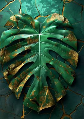 Monstera emerald green