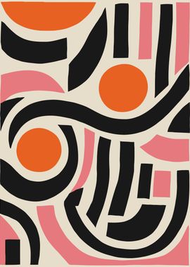 Mid Century Abstract Art