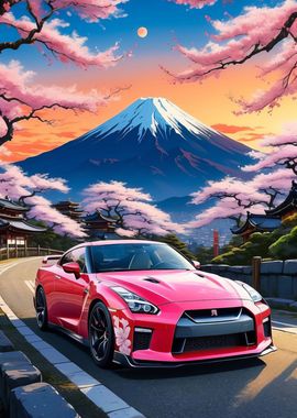 GTR R35 Fuji Japan