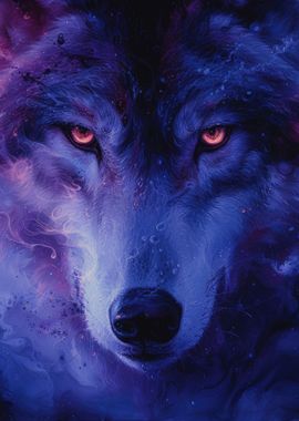 Magical Wolf Portrait