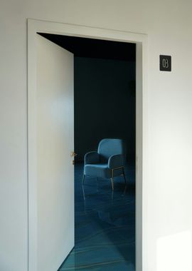 door chair HD Blue Wallpa